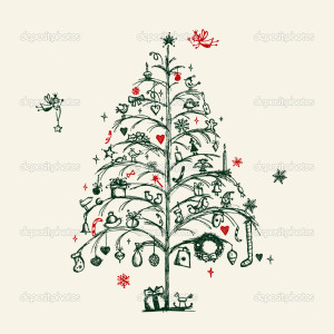 christmas tree design PVQq